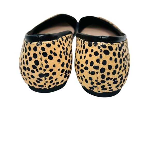 BCBGeneration Leopard D’Orsay Flat Size 7.5 Work Casual - Picture 3 of 7